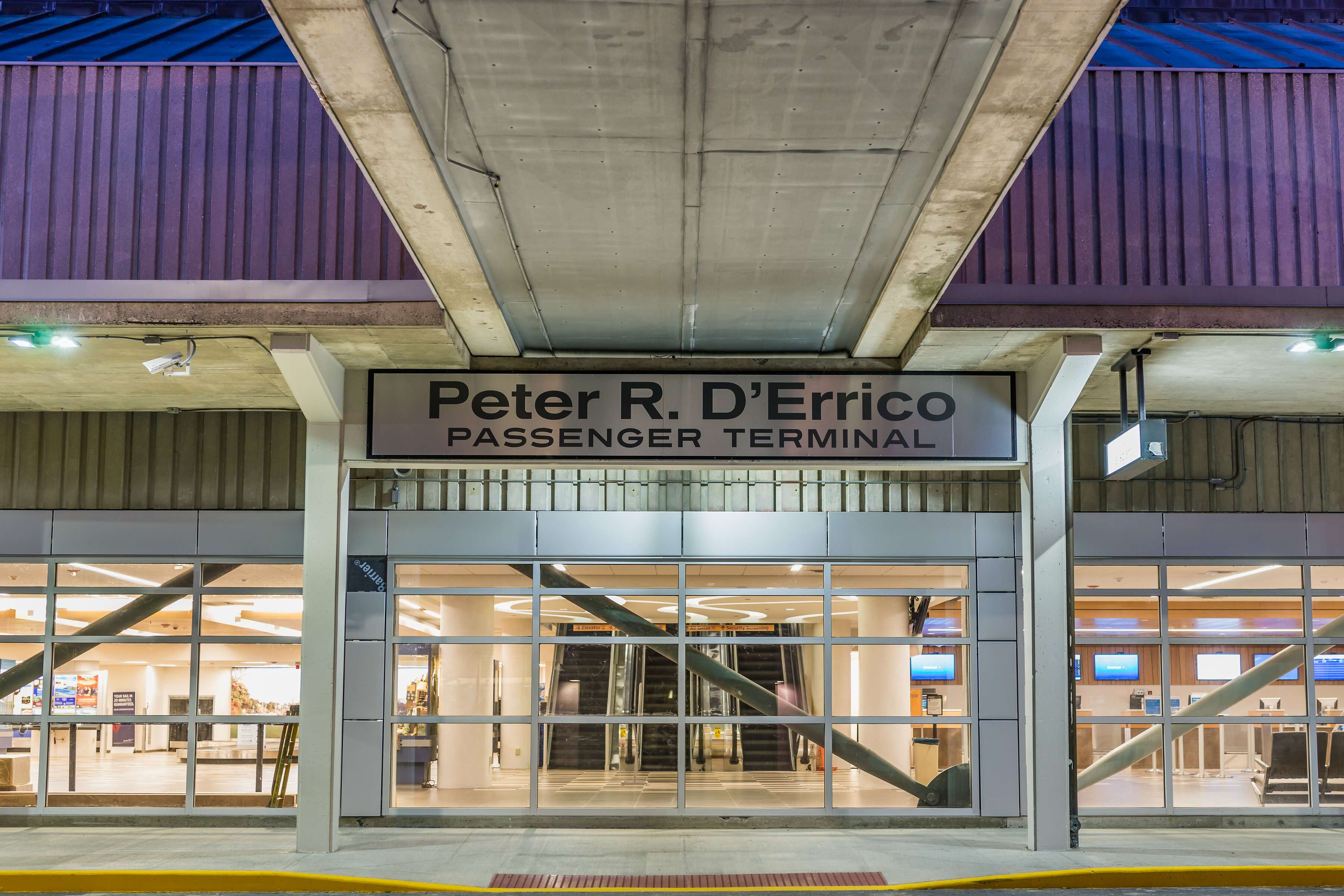 Bangor airport terminal building