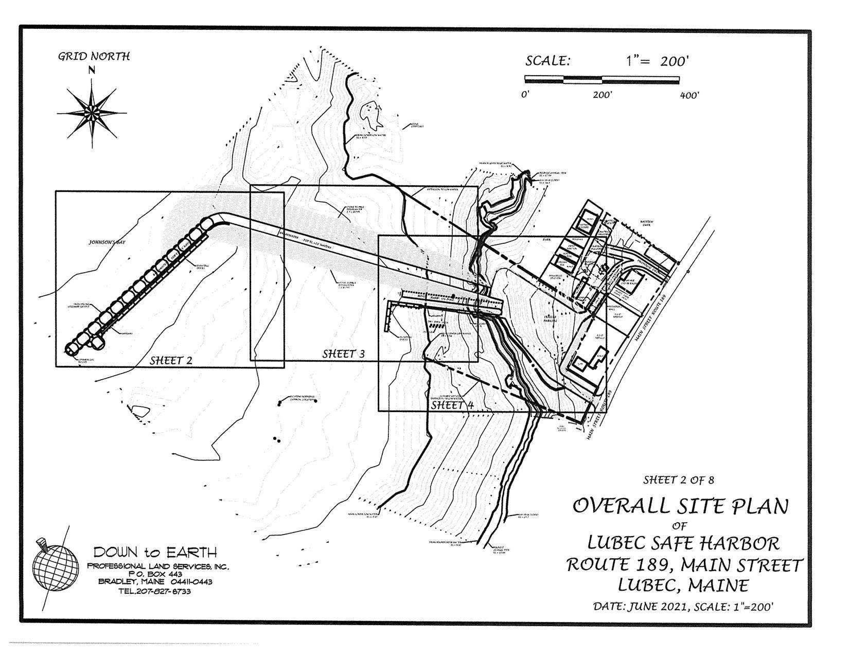 drawing of harbor