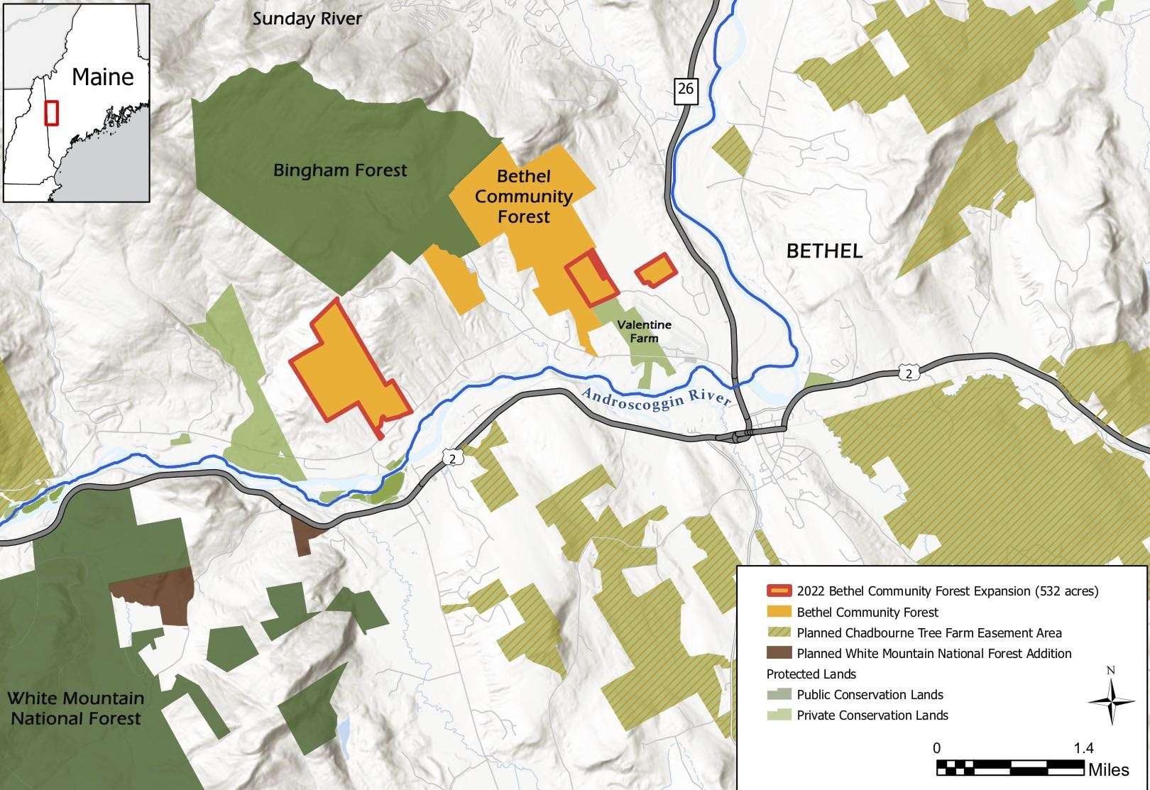 map with color blocks