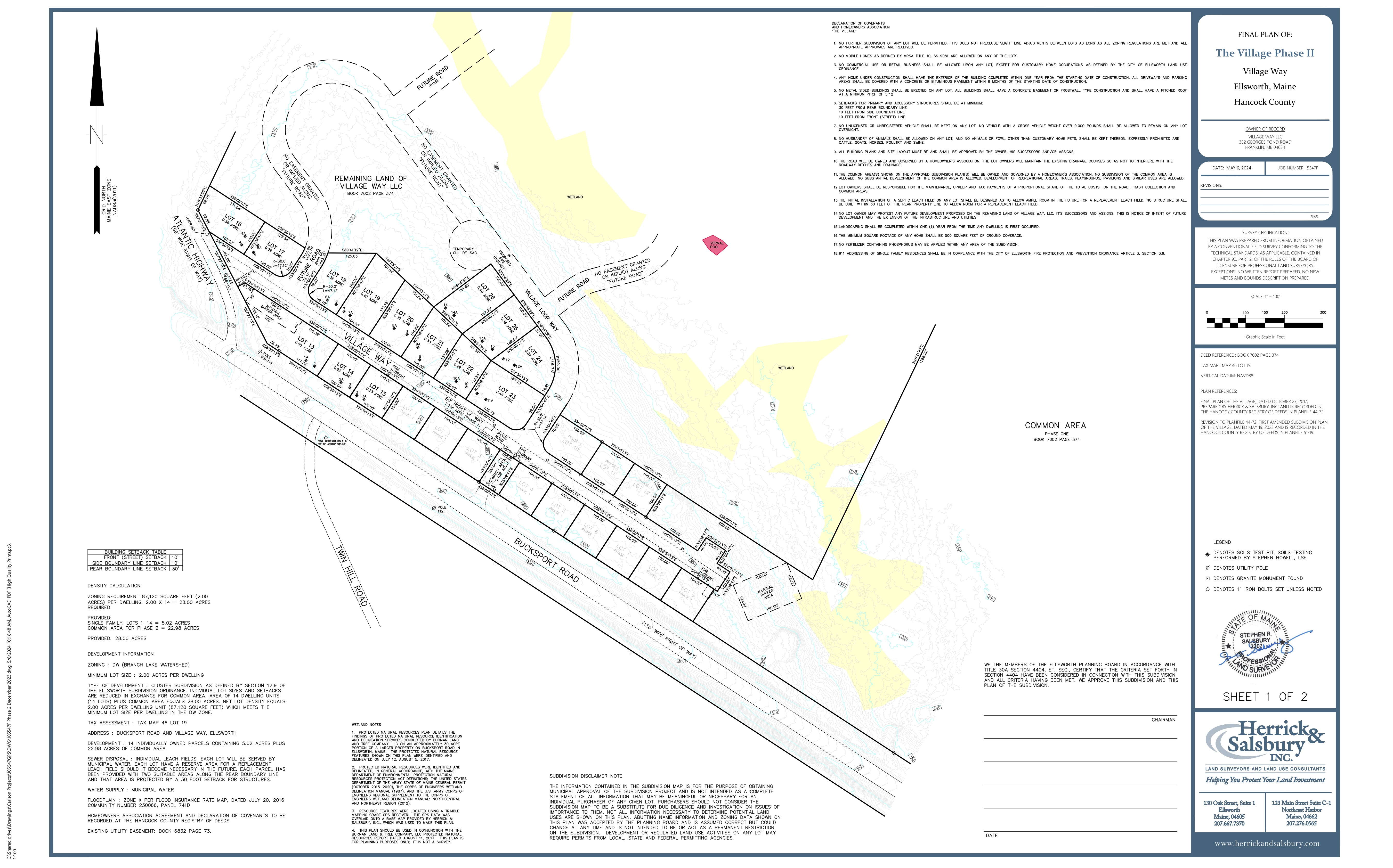 A line drawing of a housing development.