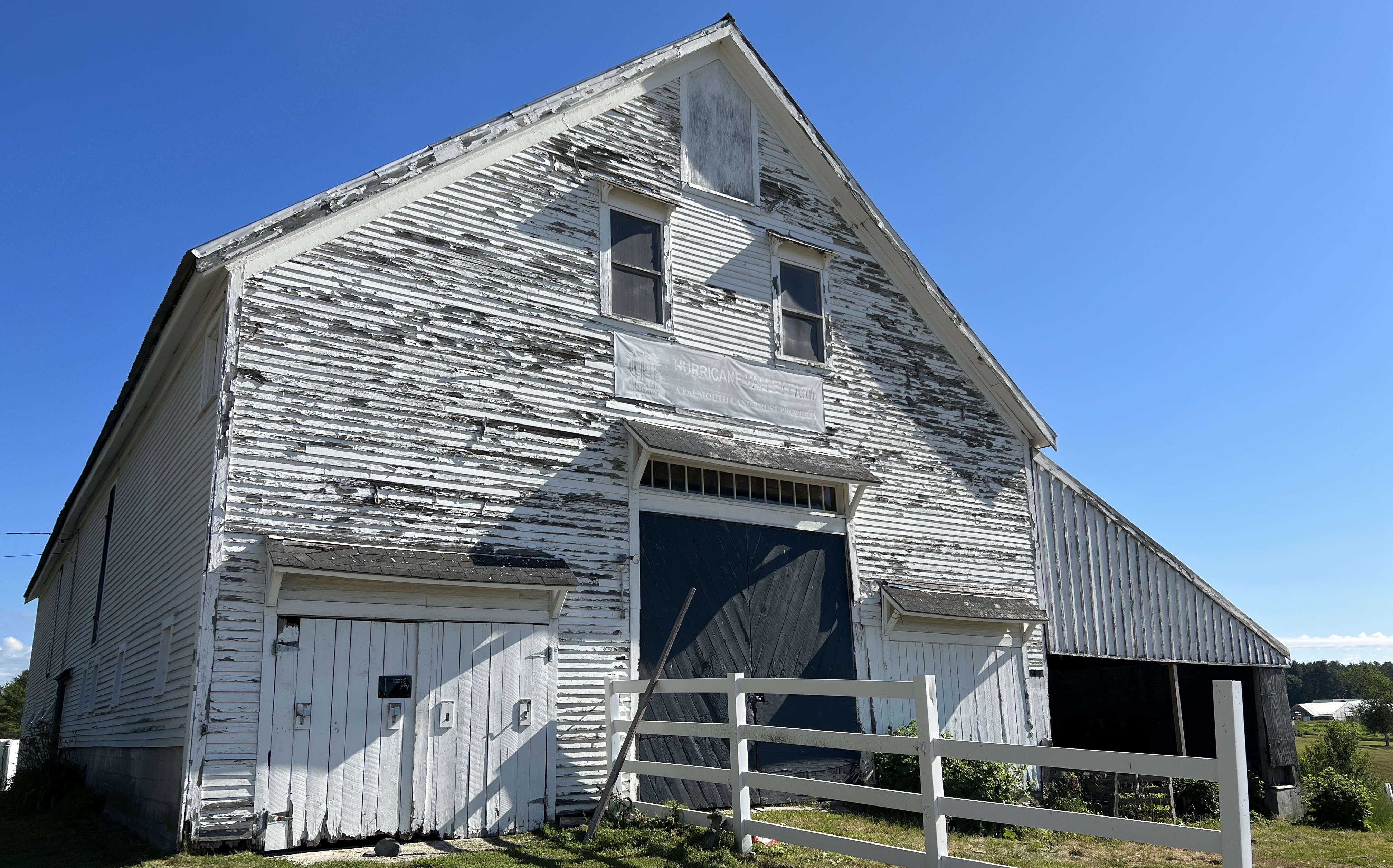 An old bar shows wear and tear.