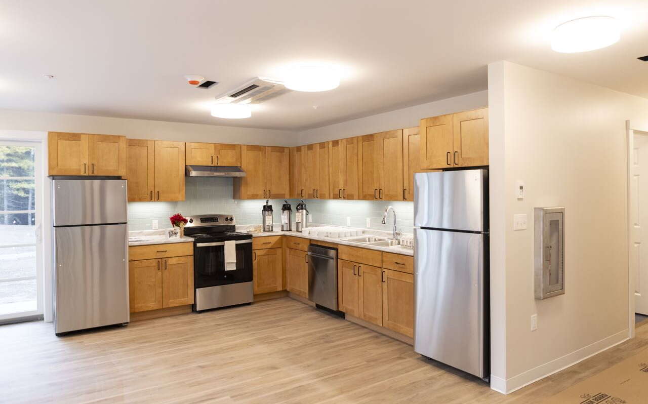 A kitchen at Dane Farm.