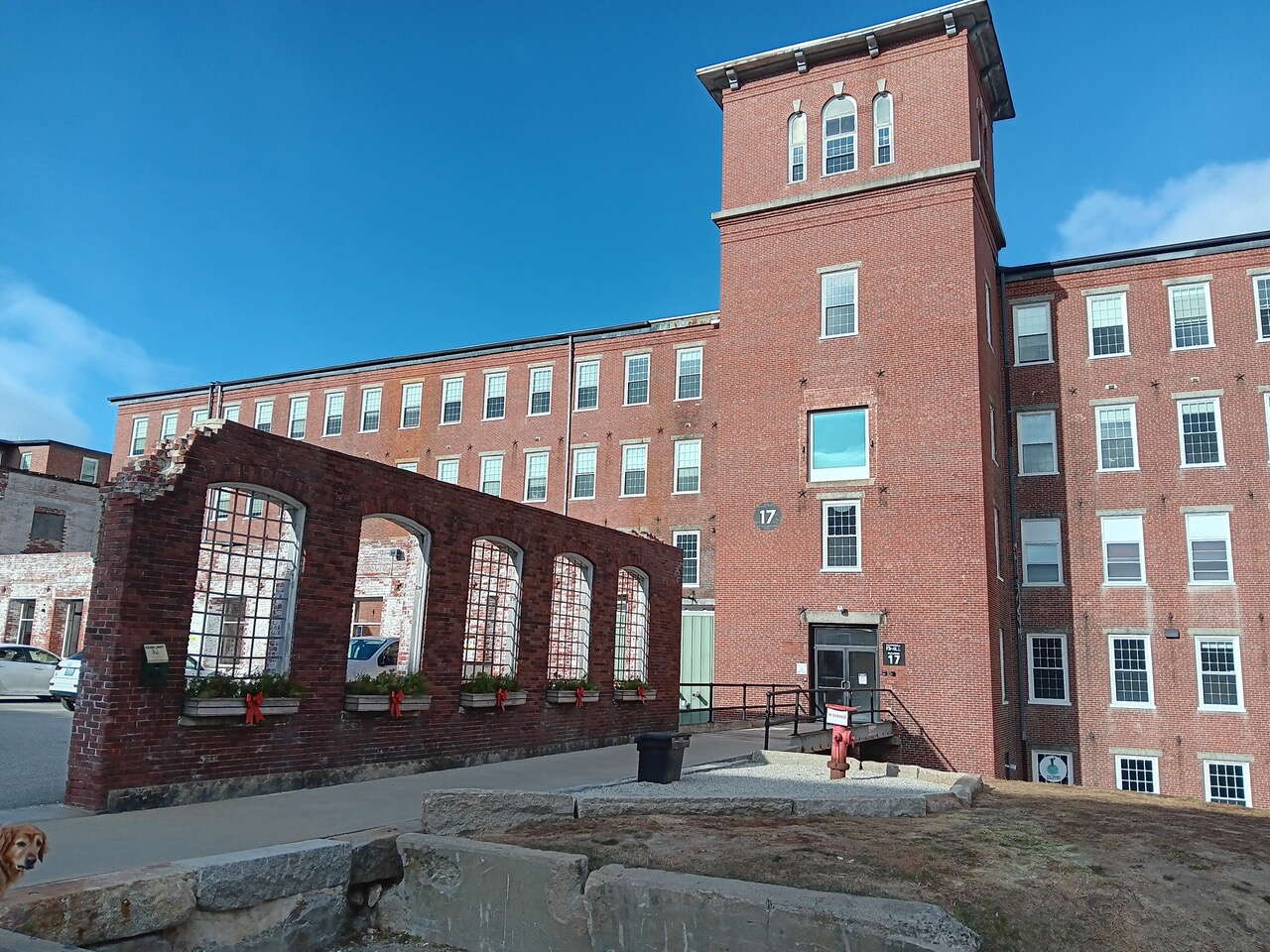 Pepperell Mill building in Biddeford.