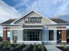 exterior of new Cumberland County FCU branch in Westbrook