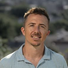person in polo shirt