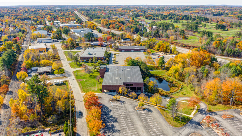 aerial of building