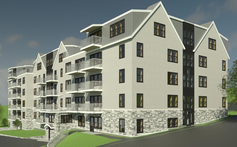 rendering of condo building