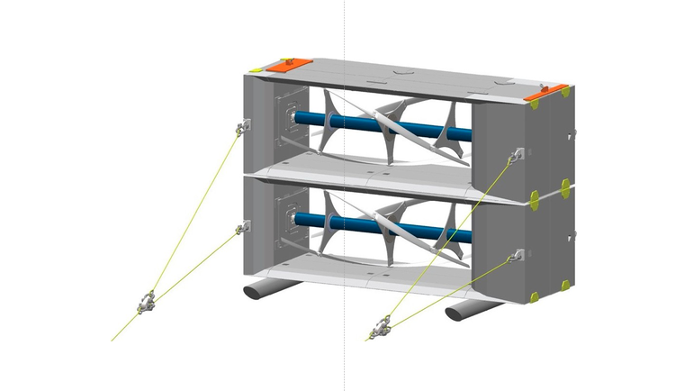 rendering of turbines