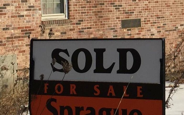 sold sign