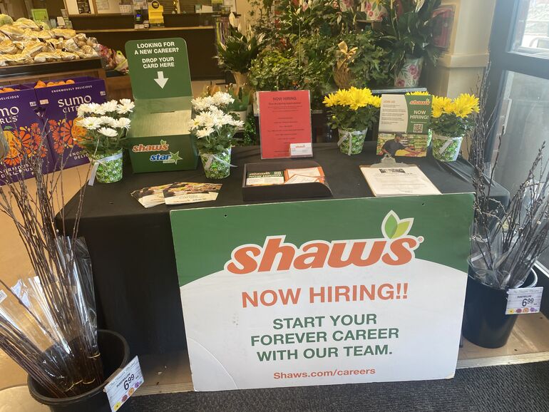 Shaw’s hiring table 