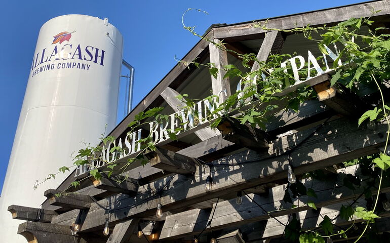 Allagash Brewing Co. exterior 