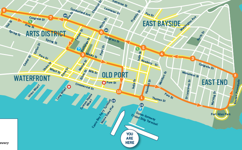 City loop map 