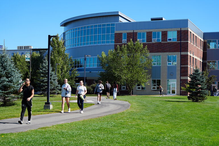 Husson University campus in Bangor 