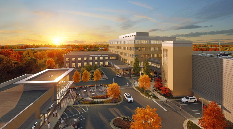 Rendering of Rock Row medial campus. 